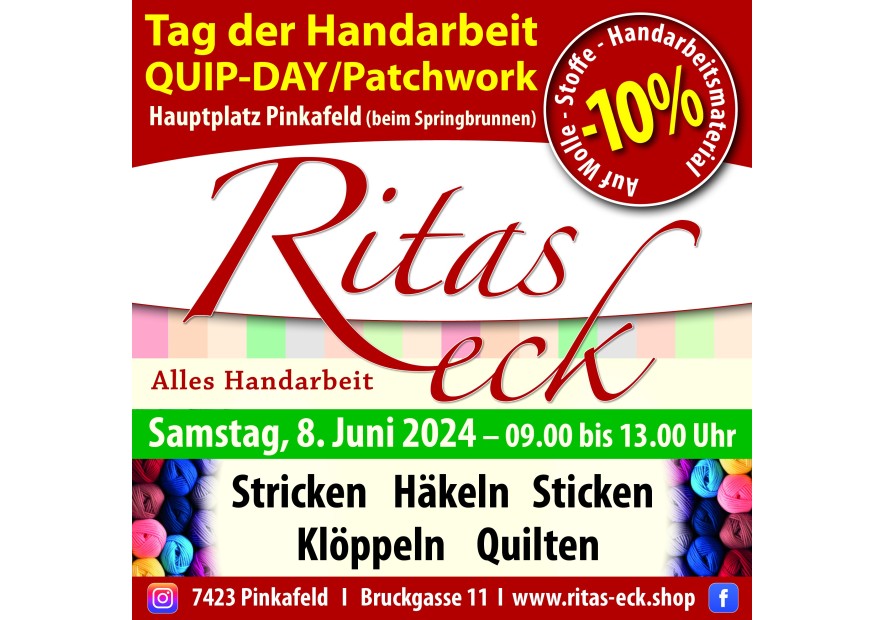 Tag der Handarbeit am 8.6.2024