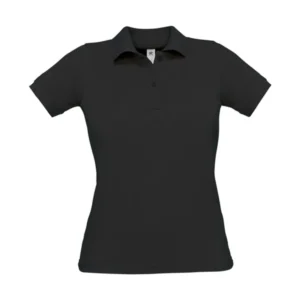 Poloshirt Damen schwarz