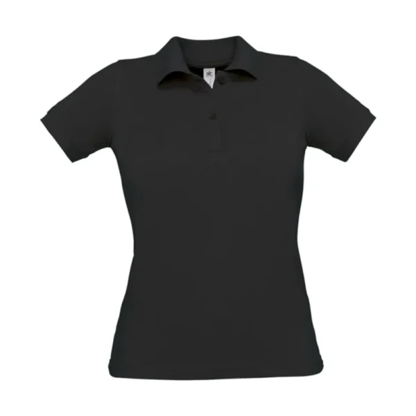 Poloshirt Damen schwarz