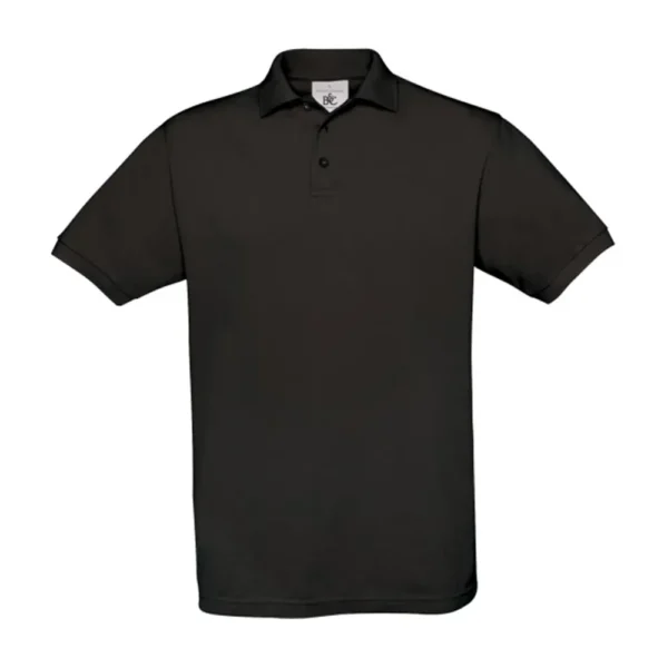 Poloshirt Herren schwarz