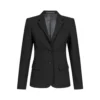 damenblazer-schwarz-front