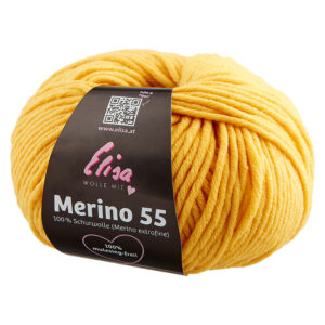 Merino Wolle 55, Leo70, Ocker, 05