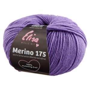 Merino Wolle 175, 7398 Flieder Dunkel