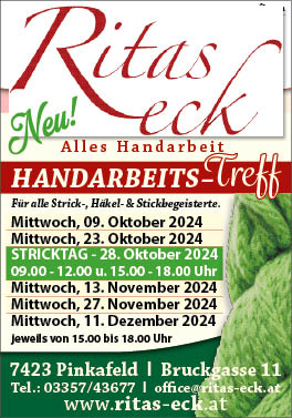 Handarbeitstreff 2024 Herbst/Winter